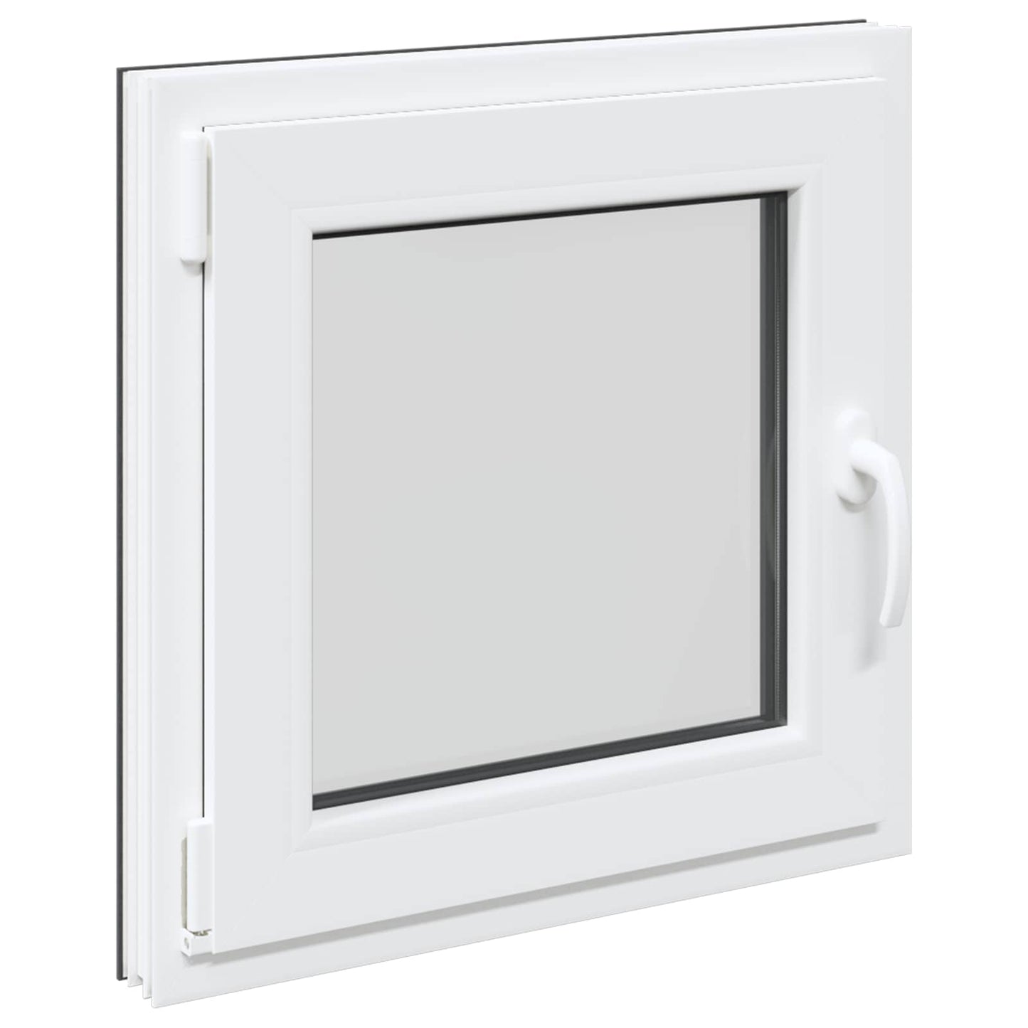 Okeno Do Suterénu Risor 50 X 50 Cm Pvc A Sklo Antracitová