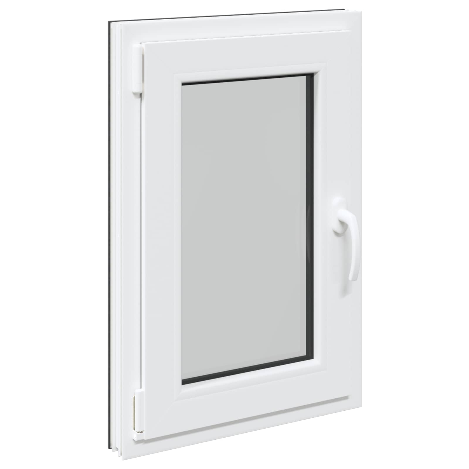 Okeno Do Suterénu Risor 50 X 75 Cm Pvc A Sklo Antracitová
