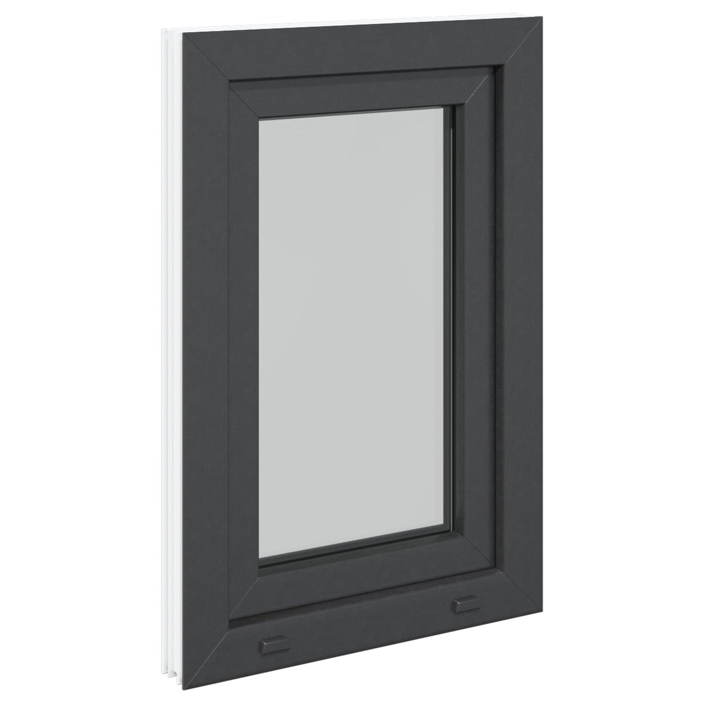 Okeno Do Suterénu Risor 50 X 75 Cm Pvc A Sklo Antracitová