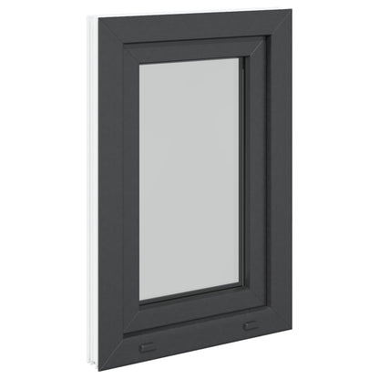 Okeno Do Suterénu Risor 50 X 75 Cm Pvc A Sklo Antracitová