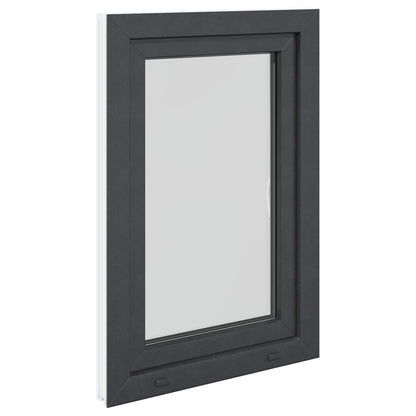 Okeno Do Suterénu Risor 60 X 80 Cm Pvc A Sklo Antracitová