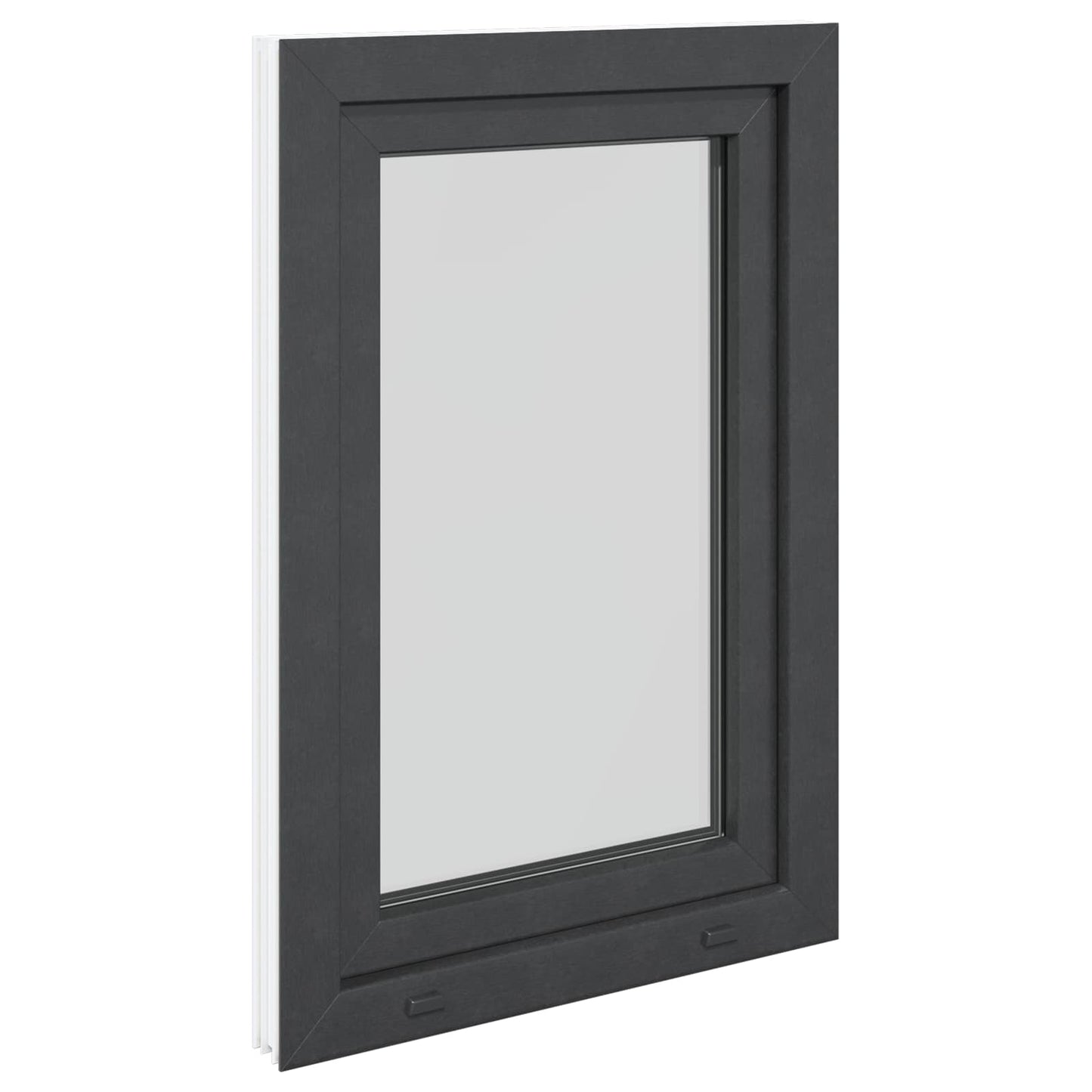 Okeno Do Suterénu Risor 60 X 100 Cm Pvc A Sklo Antracitová
