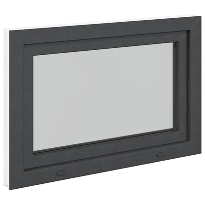 Okeno Do Suterénu Risor 80 X 70 Cm Pvc A Sklo Antracitová