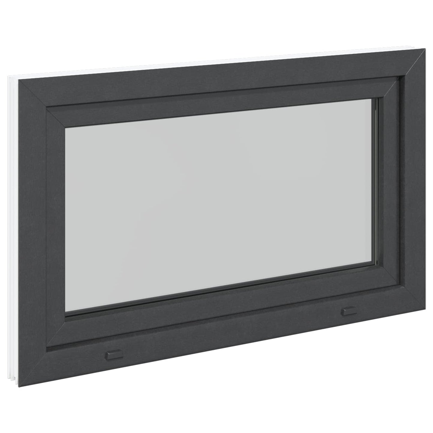 Okeno Do Suterénu Risor 100 X 50 Cm Pvc A Sklo Antracitová