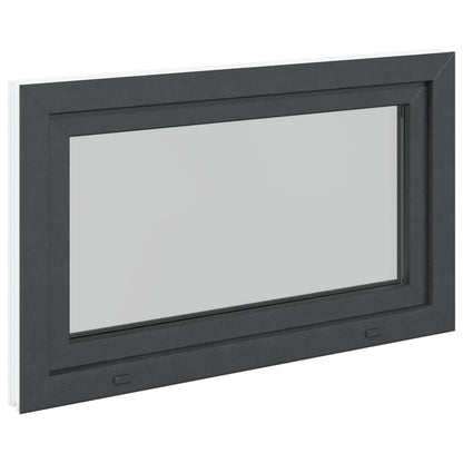 Okeno Do Suterénu Risor 100 X 60 Cm Pvc A Sklo Antracitová