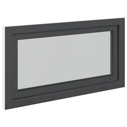 Okeno Do Suterénu Risor 110 X 70 Cm Pvc A Sklo Antracitová