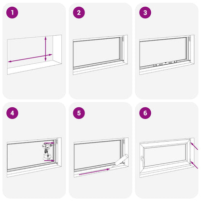 Okeno Do Suterénu Risor 120 X 60 Cm Pvc A Sklo Antracitová