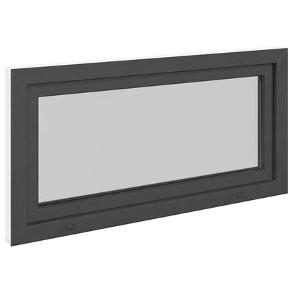 Okeno Do Suterénu Risor 120 X 60 Cm Pvc A Sklo Antracitová