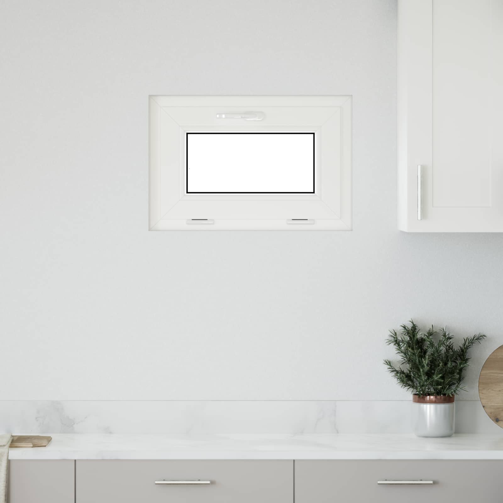 Okeno Do Suterénu Risor 60 X 40 Cm Pvc A Sklo Antracitová