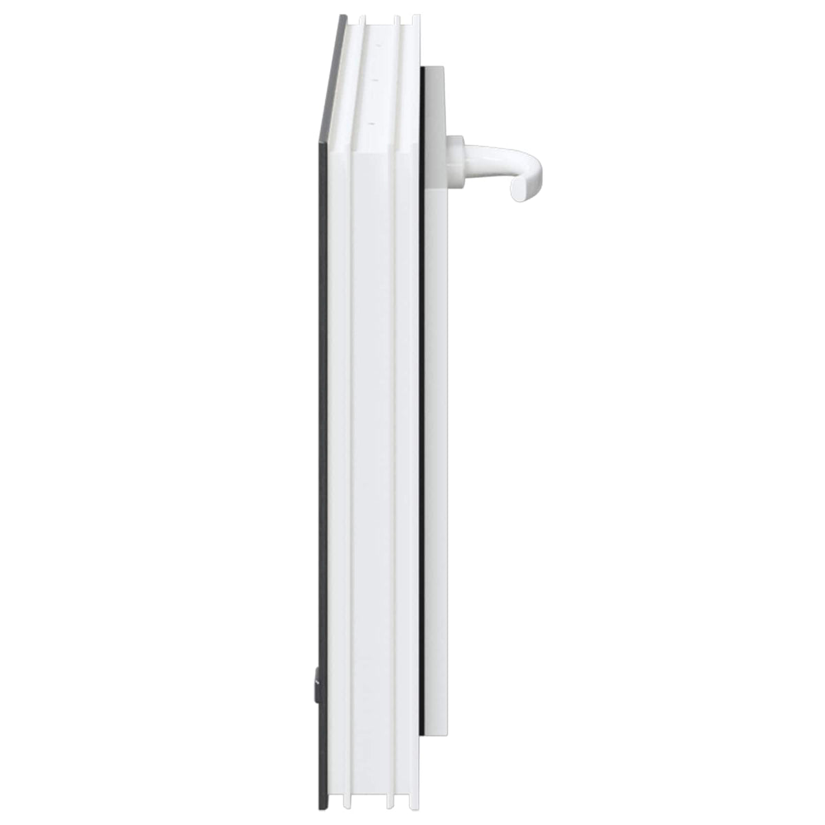 Okeno Do Suterénu Risor 60 X 40 Cm Pvc A Sklo Antracitová