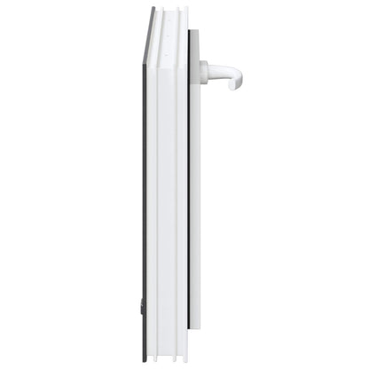 Okeno Do Suterénu Risor 60 X 40 Cm Pvc A Sklo Antracitová