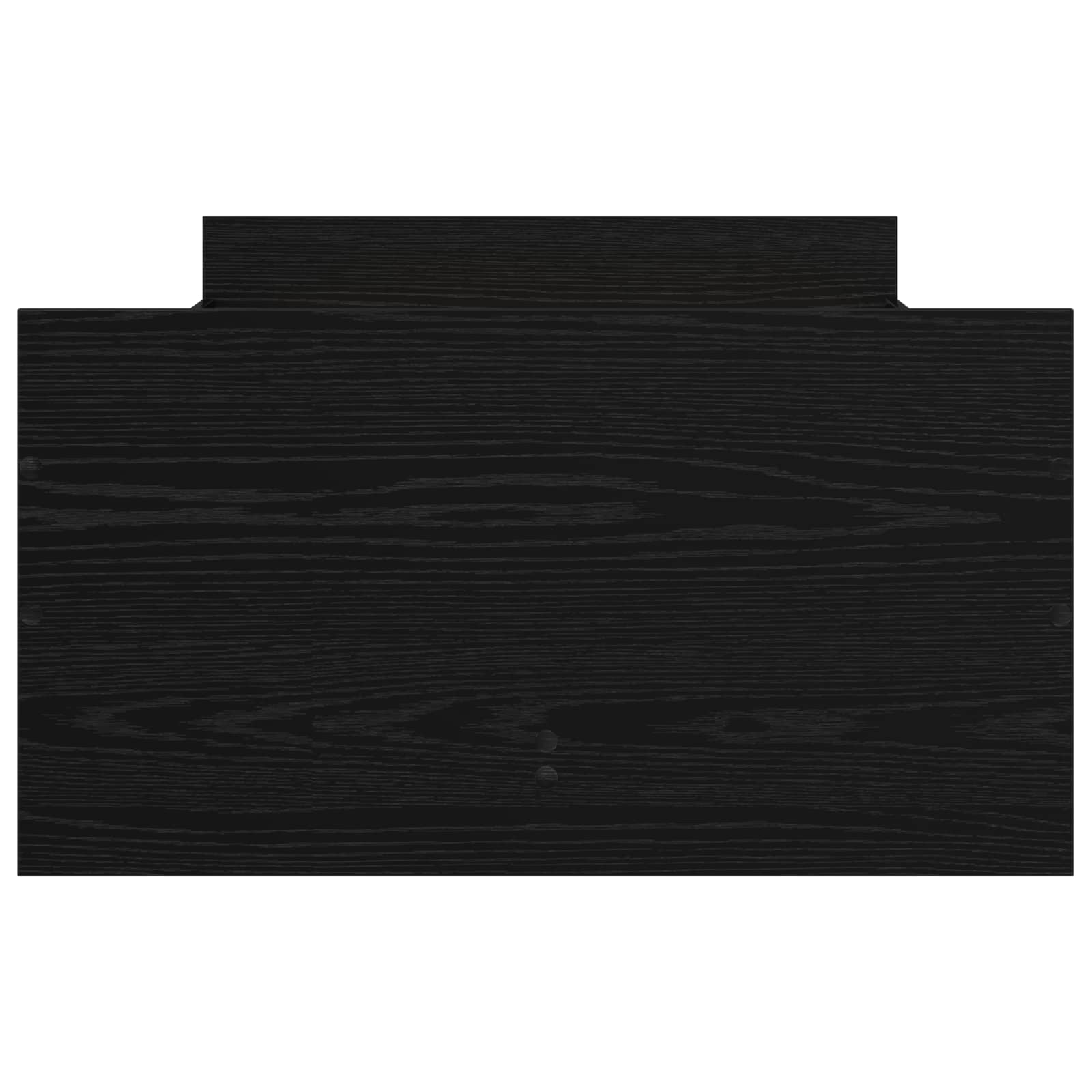 Rám Postele Černý Dub 100 X 200 Cm Kompozitní Dřevo