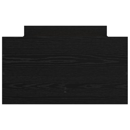 Rám Postele Černý Dub 100 X 200 Cm Kompozitní Dřevo