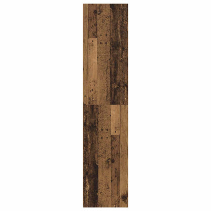 Servírovací Skříň Staré Dřevo 40 X 41 X 185 Cm Kompozitní Dřevo