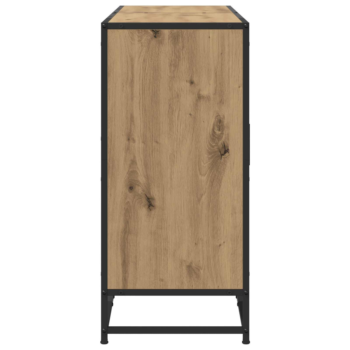 Servírovací Skříň Dub Artisan 134 X 35 X 76 Cm Kompozitní Dřevo