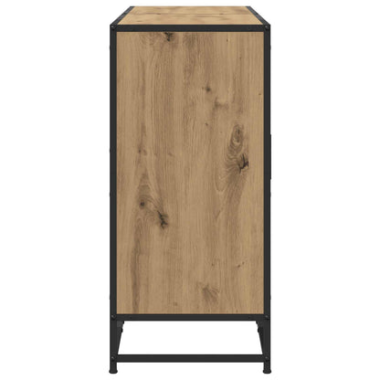 Servírovací Skříň Dub Artisan 134 X 35 X 76 Cm Kompozitní Dřevo