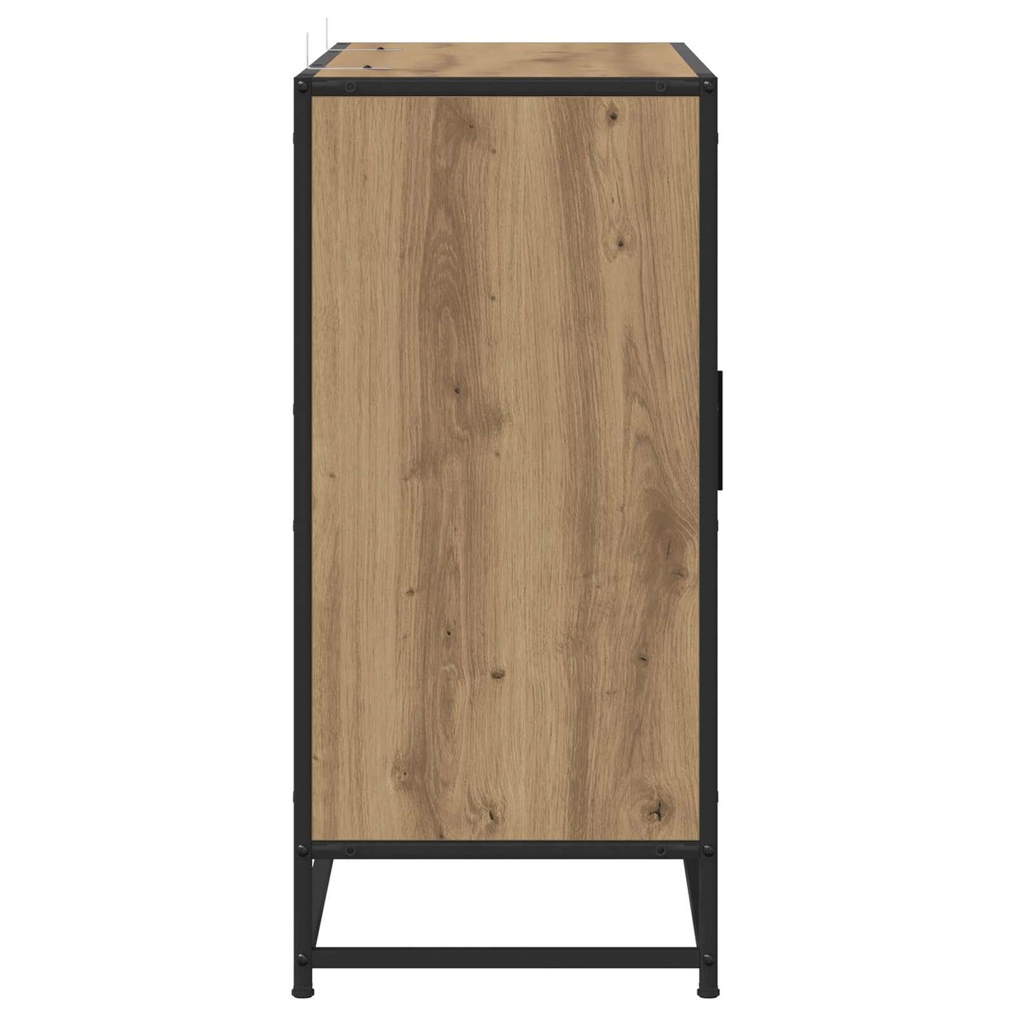 Servírovací Skříň Dub Artisan 92 X 35 X 76 Cm Kompozitní Dřevo
