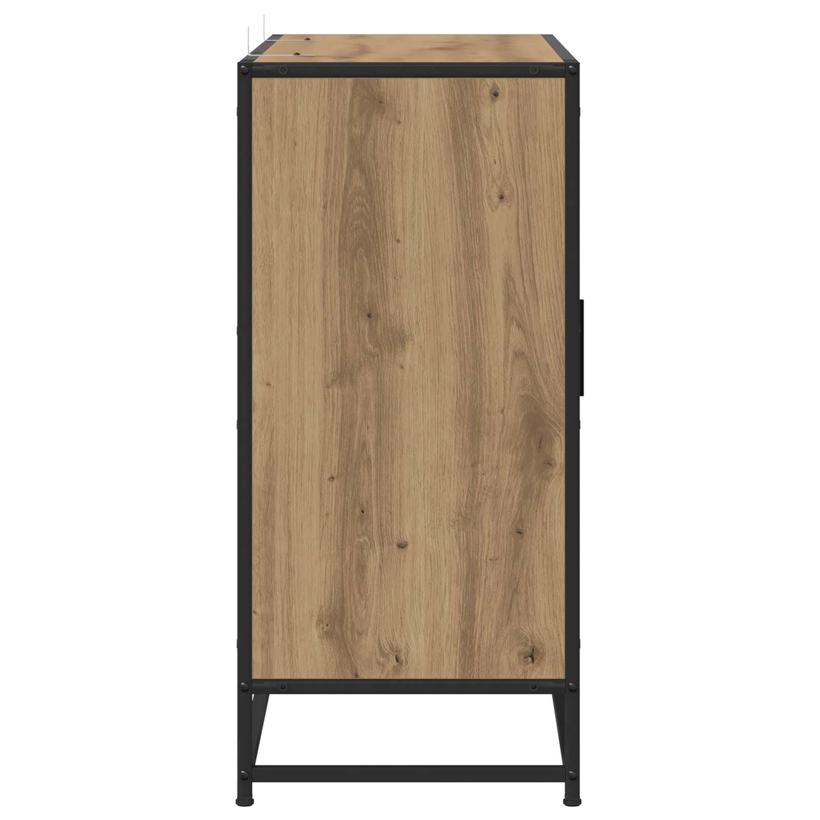 Servírovací Skříň Dub Artisan 92 X 35 X 76 Cm Kompozitní Dřevo