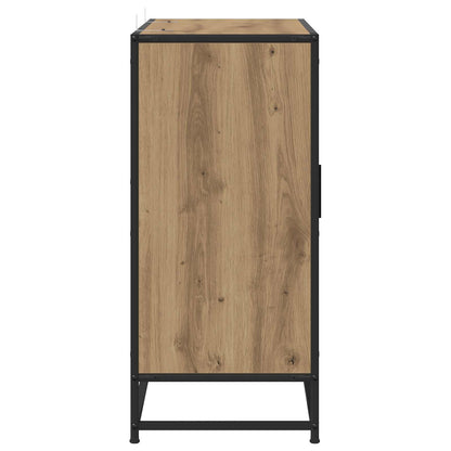 Servírovací Skříň Dub Artisan 92 X 35 X 76 Cm Kompozitní Dřevo
