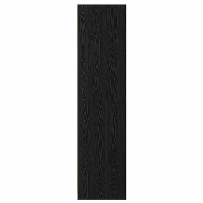 Šatní Skříň Černý Dub 100 X 50 X 200 Cm Kompozitní Dřevo