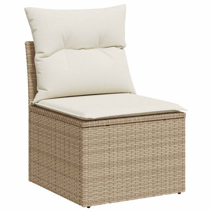 Set Pohovek 6 Ks 4-Počet Míst Beige A Krémová Bílá