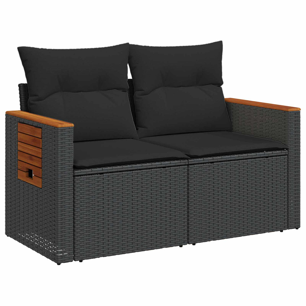 Set Pohovek 6 Ks Poly Ratan A Ocel