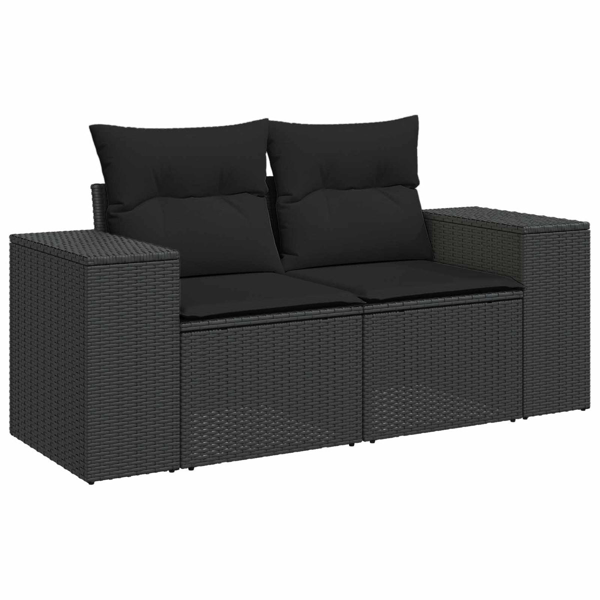 Set Pohovek 5 Ks Poly Ratan A Ocel