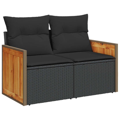 Set Pohovek 5 Ks Poly Ratan A Ocel