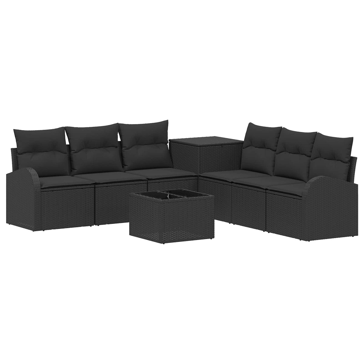 Set Pohovek 8 Ks Poly Ratan A Ocel