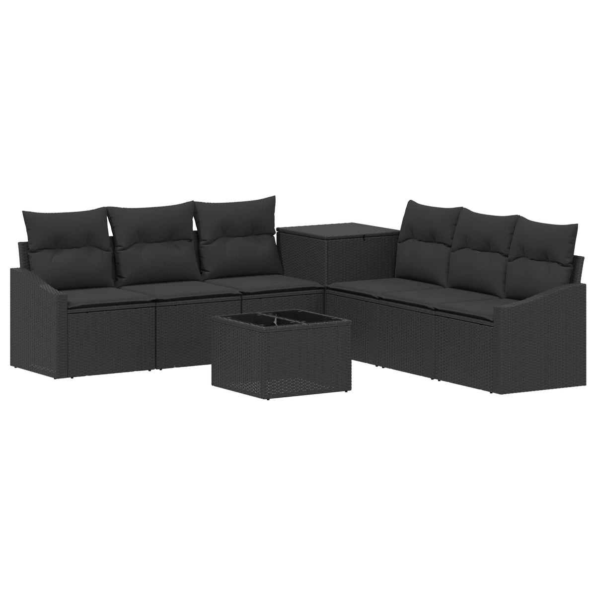 Set Pohovek 8 Ks Poly Ratan A Ocel