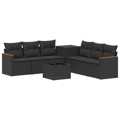 Set Pohovek 8 Ks Poly Ratan A Ocel