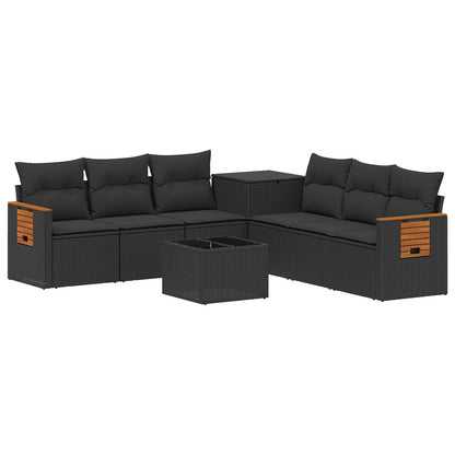 Set Pohovek 8 Ks Poly Ratan A Ocel