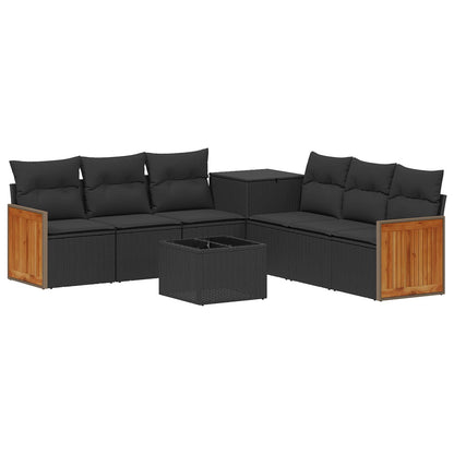 Set Pohovek 8 Ks Poly Ratan A Ocel