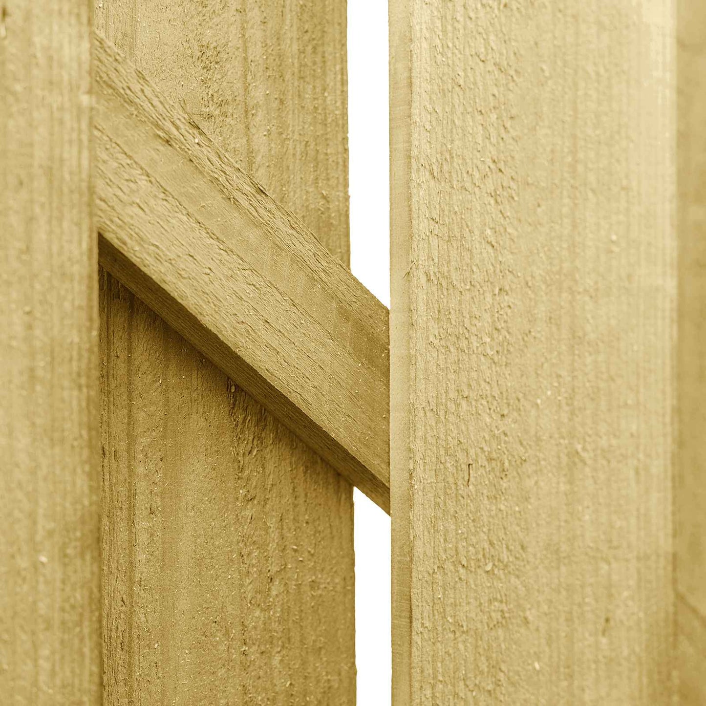 Zahradní Brána 100 X 100 Cm Masivní Borovicové Dřevo Zelená