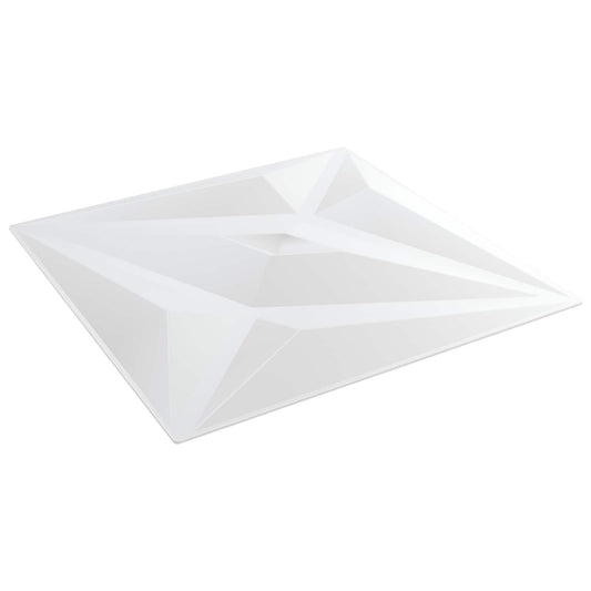 Nástěnné Panely Hvězda 12 Pcs Bílá Hvězda 50 X 50 Cm Xps Pěna
