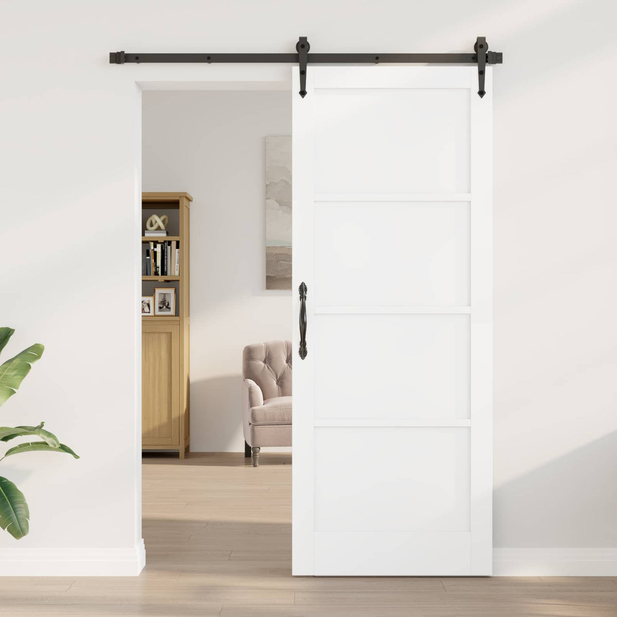 Vnitřní Dveře Bílá 83 X 211 Cm Překližka