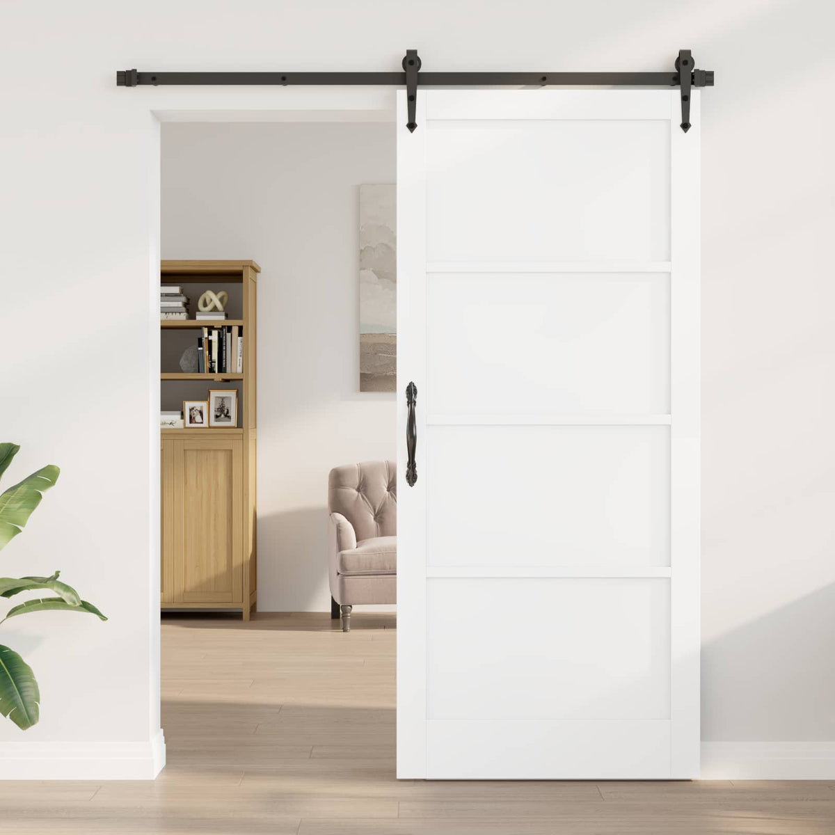 Vnitřní Dveře Bílá 93 X 211 Cm Překližka