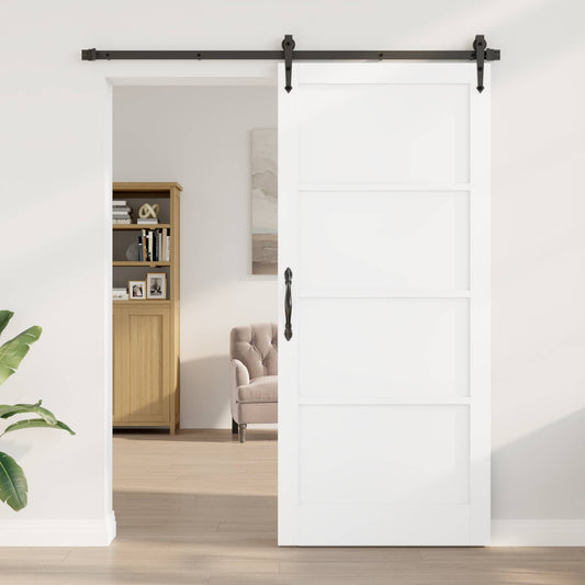 Vnitřní Dveře Bílá 93 X 211 Cm Překližka