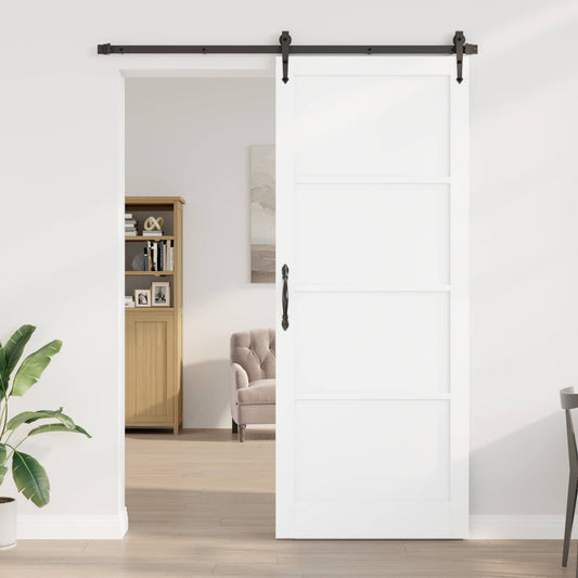 Vnitřní Dveře Bílá 93 X 232 Cm Překližka