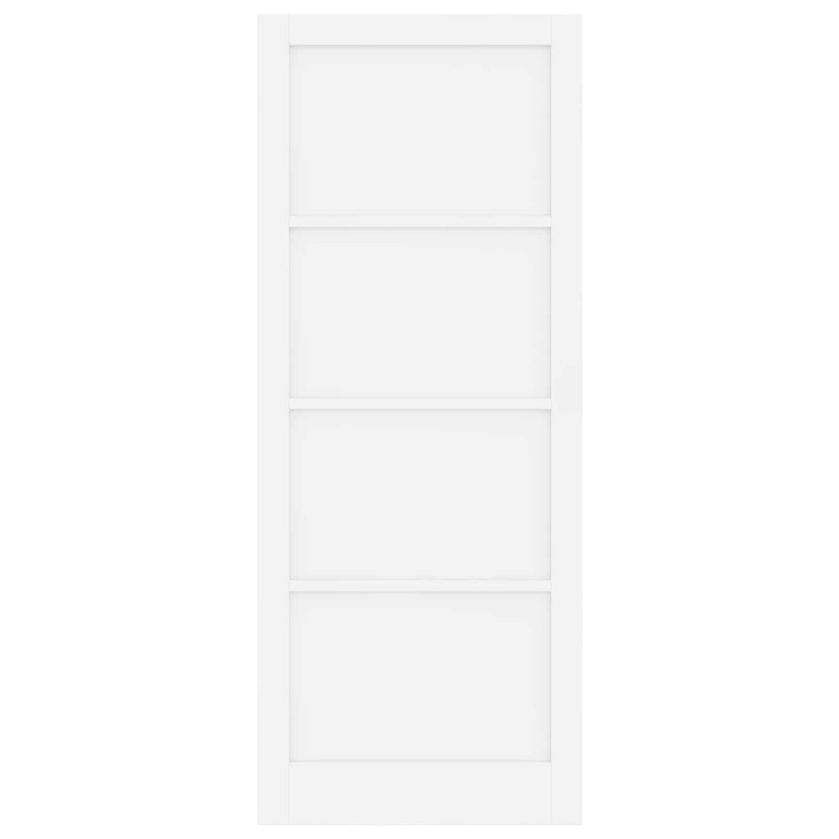Vnitřní Dveře Bílá 93 X 232 Cm Překližka