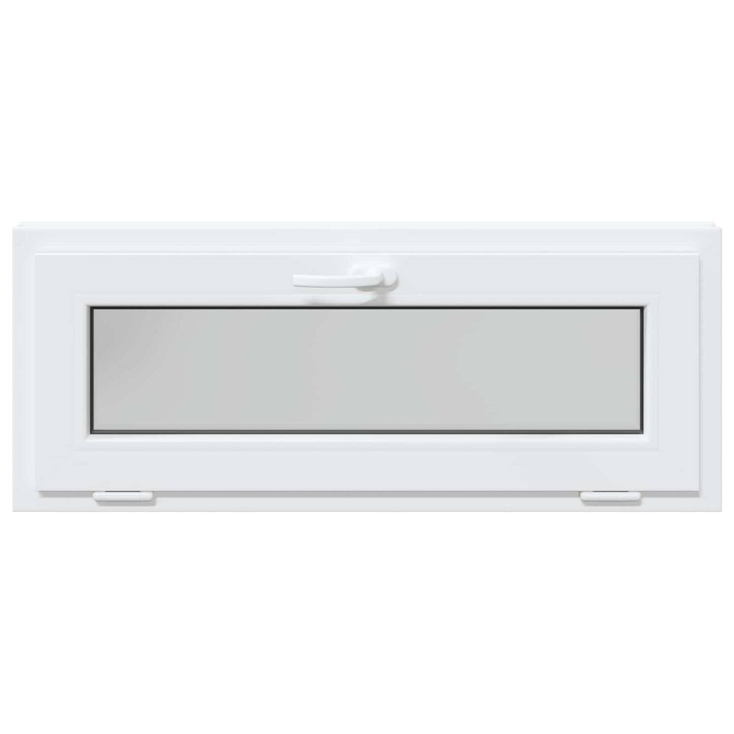 Okeno Do Suterénu Risor 100 X 40 Cm Pvc A Sklo Bílá