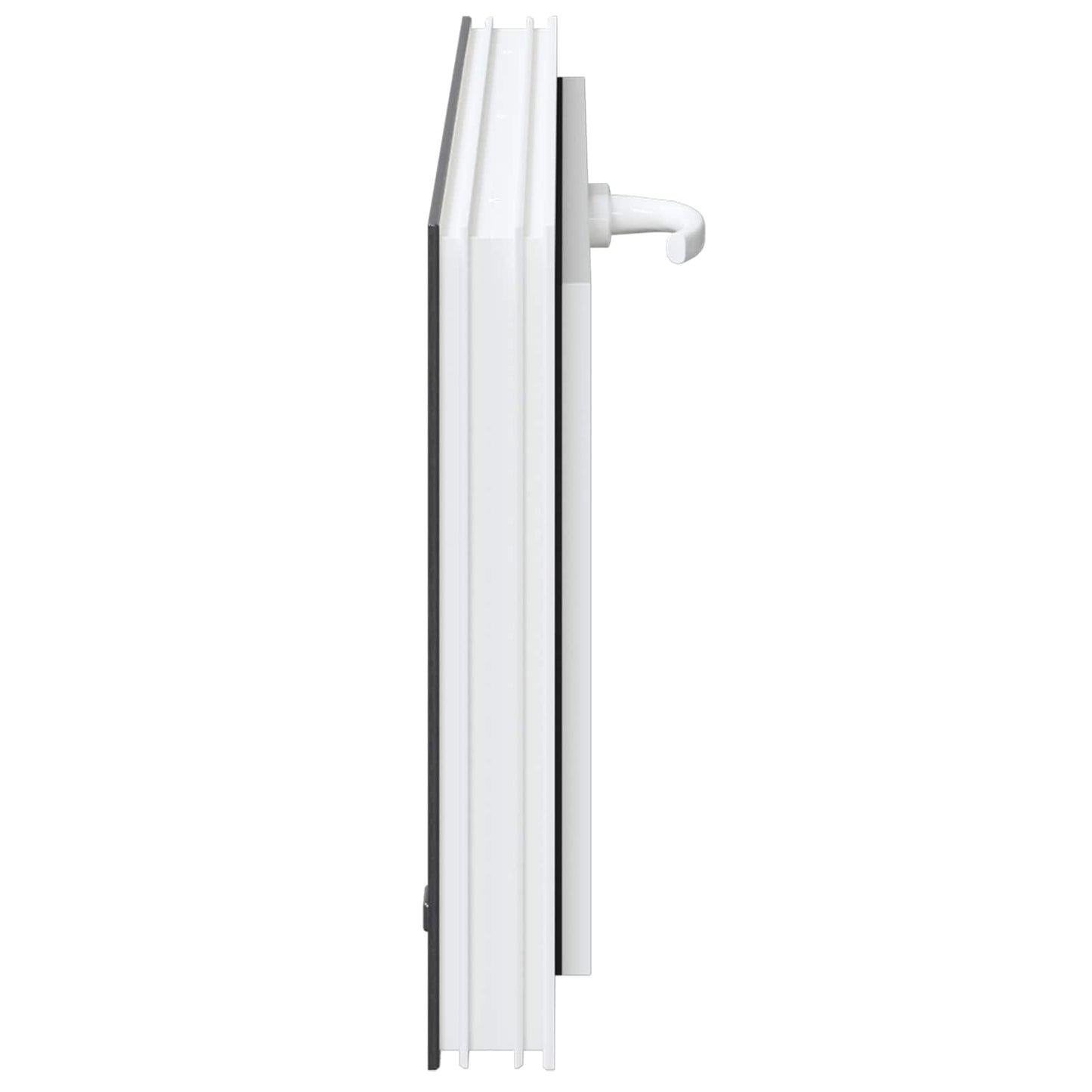 Okeno Do Suterénu Risor 80 X 40 Cm Pvc A Sklo Antracitová