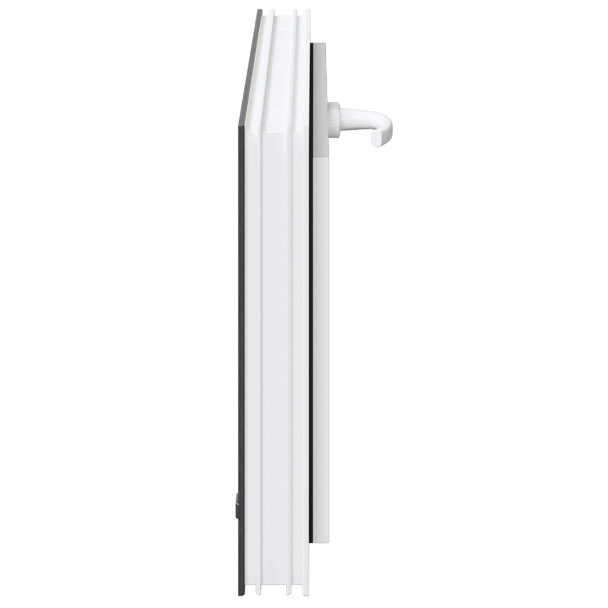 Okeno Do Suterénu Risor 80 X 40 Cm Pvc A Sklo Antracitová
