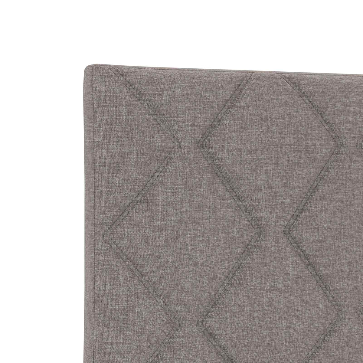 Postel Boxspring S Matrací S Čelo Taupe 90 X 190 Cm Textil