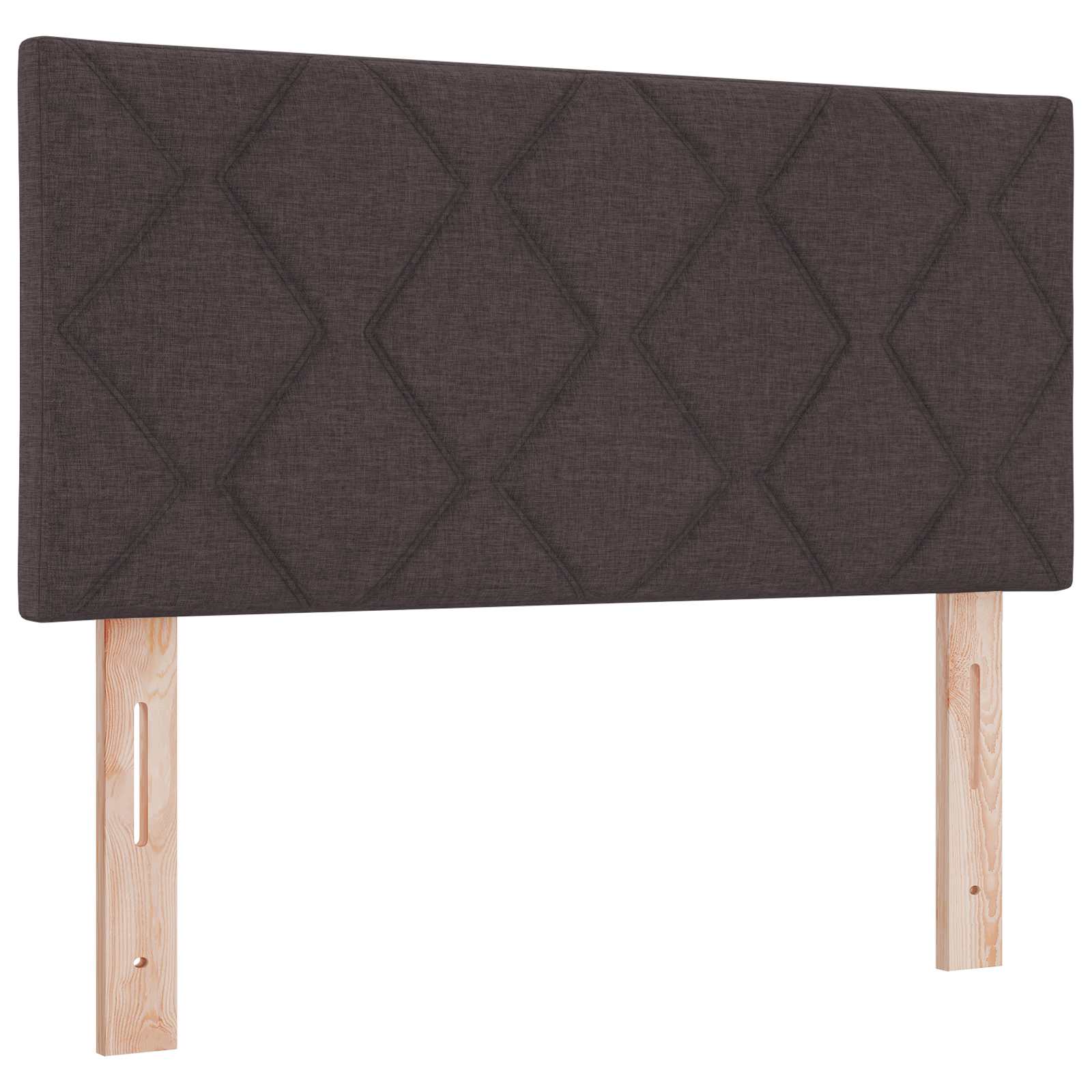Postel Boxspring S Matrací Tmavě Hnědá 120 X 200 Cm Textil