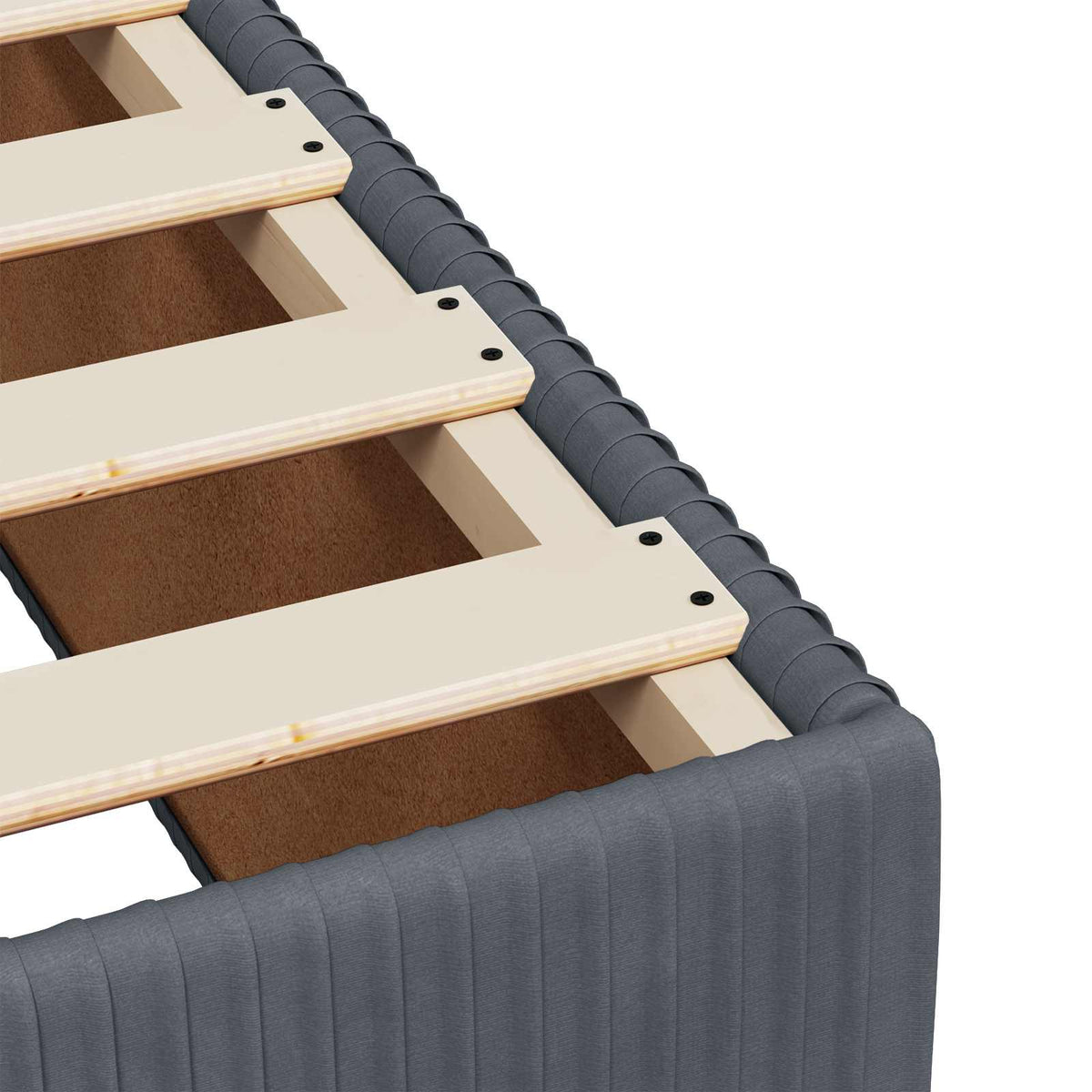 Postel Boxspring S Matrací S Čelo Tmavě Šedá 80 X 200 Cm Samet