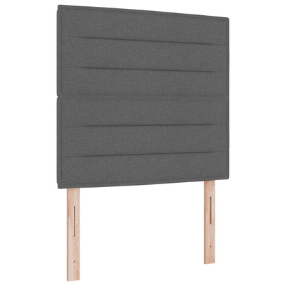 Postel Boxspring S Matrací S Čelo Textil