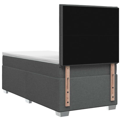 Postel Boxspring S Matrací S Čelo Textil