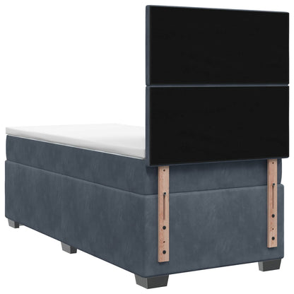 Postel Boxspring S Matrací S Čelo Samet