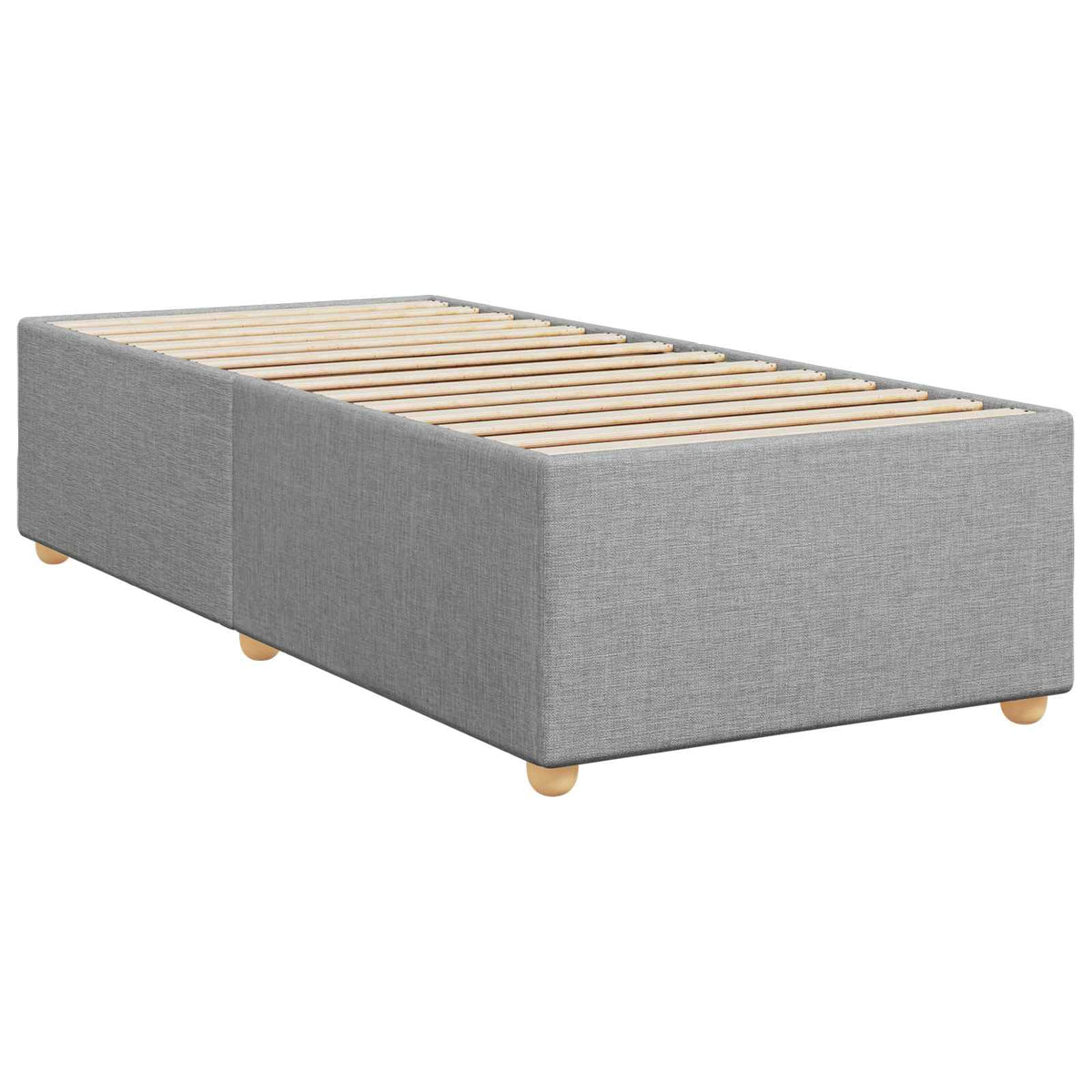 Postel Boxspring S Matrací S Čelo Textil